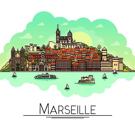 Appartement Boulevard de la Thèse Marseille Extérieur photo